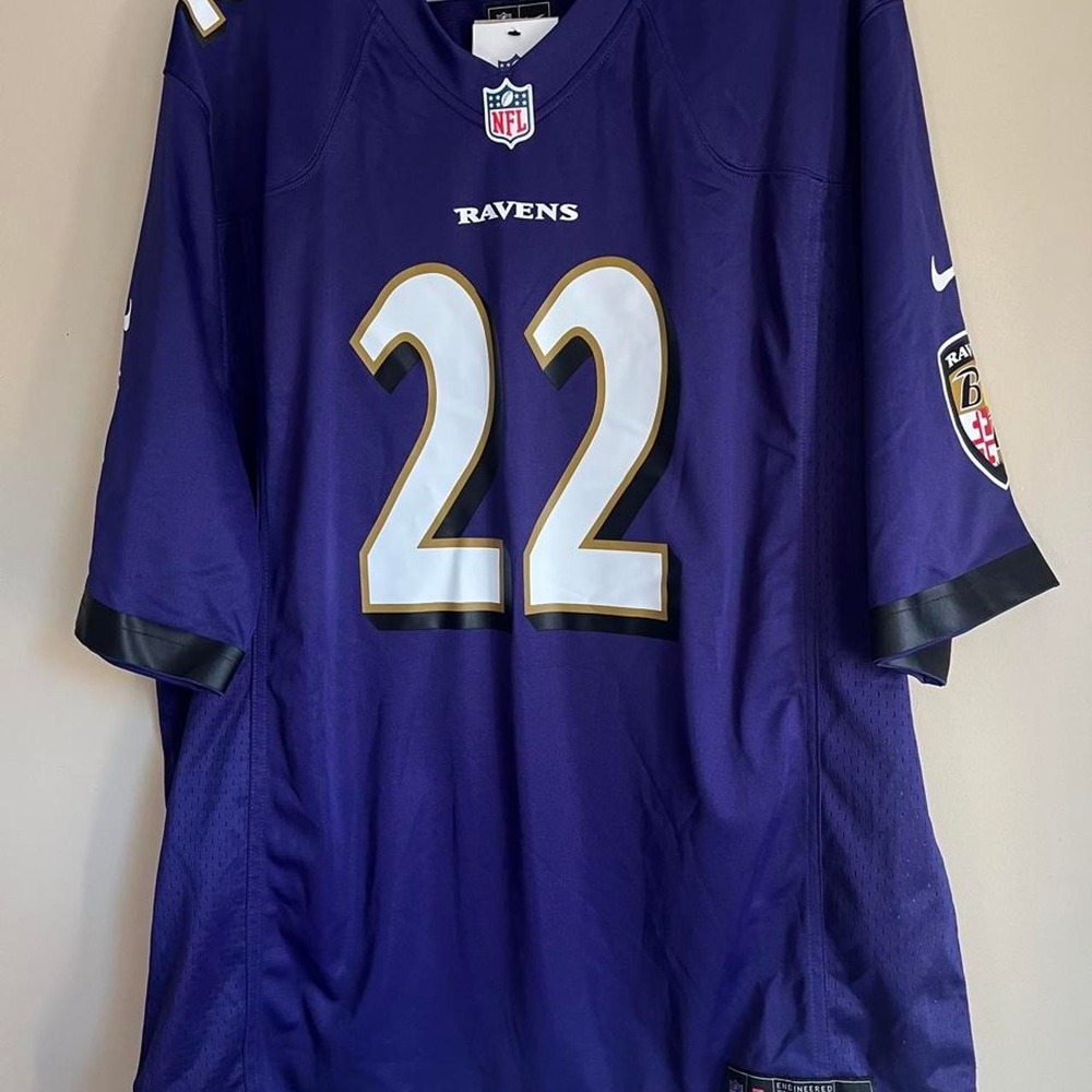 Baltimore Raven's Derrick Henry #22 Game Jersey *NEW* Size XL